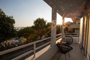 Balkón nebo terasa v ubytování Vallia Suites - Luxury Suite B2