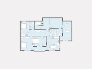 Plan piętra w obiekcie Apartment Martina-1 by Interhome