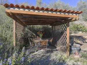 A garden outside Holiday Home Cellole - Valluccia by Interhome