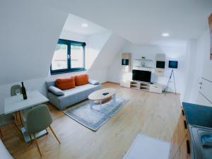 Posezení v ubytování Apartments Swiss Travnik