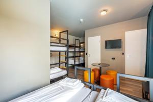 Cama o camas de una habitación en a&o Frankfurt Ostend