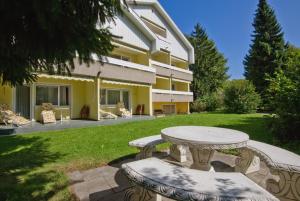 Zahrada ubytování Casa Viva Bad Ragaz