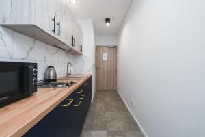 Kuchnia lub aneks kuchenny w obiekcie Ice Apartments