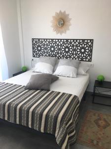 Postel nebo postele na pokoji v ubytování Casa Sol y Luz - casa rural