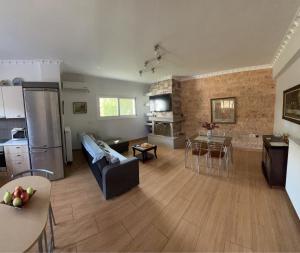 A seating area at KONTIS' Luxury Detached house near the sea