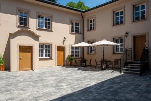 Budynek, w którym mieści się apartament