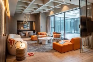 A seating area at The Emporium Hotel Plovdiv - MGallery Collection