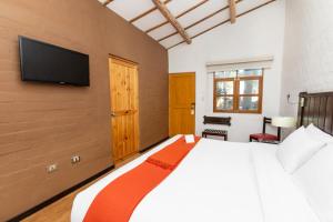 Un ou plusieurs lits dans un hébergement de l'établissement Casa Andina Standard Colca