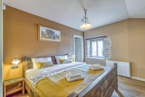 Łóżko lub łóżka w pokoju w obiekcie Villa Kata in Selina