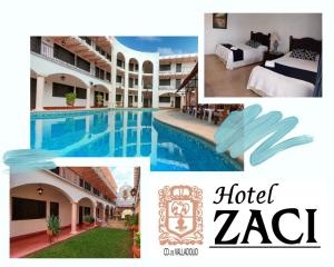 Bazén v ubytování Hotel Zaci nebo v jeho okolí