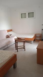 Postel nebo postele na pokoji v ubytování Sea view house Zagradje
