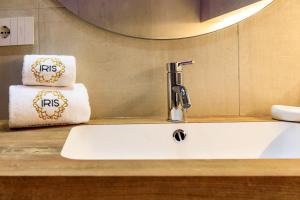 Koupelna v ubytování Iris Luxury Suite