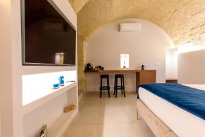 Postel nebo postele na pokoji v ubytování Iris Luxury Suite