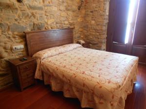 Postel nebo postele na pokoji v ubytování Hostal Virgen de la Encina