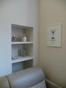 A seating area at Casa Patrito - Appartamento Barolo