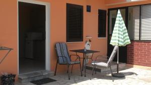 Patio lub wspólna przestrzeń na świeżym powietrzu w obiekcie Apartment Opric 7716b