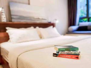 Rain Condo @ Cha Am-Huahin, Pool Access from room客房内的一张或多张床位