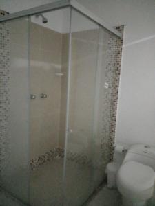 Koupelna v ubytování montecarlos hotel