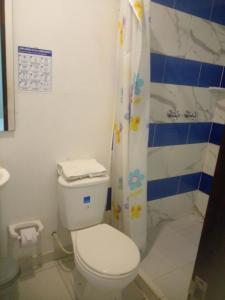 Koupelna v ubytování montecarlos hotel