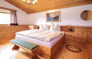 Postel nebo postele na pokoji v ubytování Ferienhaus - St, Koloman