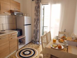 Kuchyň nebo kuchyňský kout v ubytování Casa di porto