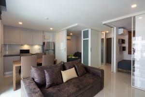 Kuchyň nebo kuchyňský kout v ubytování Mantra Beach condominium M257