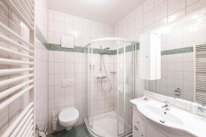 Koupelna v ubytování Hotel Altneudörflerhof