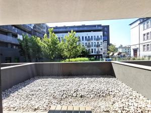 Budynek, w którym mieści się apartament