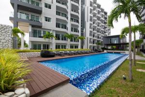 Bazén v ubytování Mantra Beach condominium M257 nebo v jeho okolí