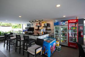 Kuchyň nebo kuchyňský kout v ubytování Mantra Beach condominium M257