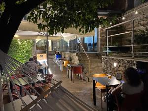 A restaurant or other place to eat at Hotel Santa Clara