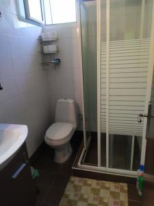 Kúpeľňa v ubytovaní IOANNIS SEASIDE VILLA + 37 fotografií