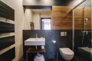Kúpeľňa v ubytovaní Executive Apartments Taborska