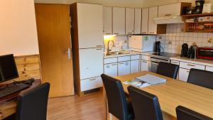 Kuchyň nebo kuchyňský kout v ubytování My Appartement - Haus Waldeck