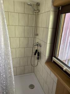 Koupelna v ubytování Ferienhaus zum Ulfenbachtal + 17 fotografií
