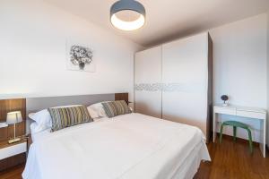 Ліжко або ліжка в номері Terrace & View Brist