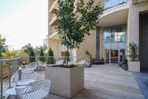 Balkón nebo terasa v ubytování Urbanic Hotel