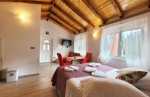 Posteľ alebo postele v izbe v ubytovaní Luxury Villa Poquito