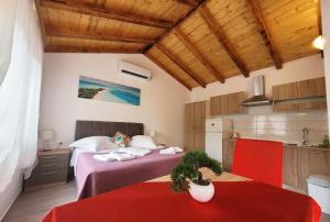 Posteľ alebo postele v izbe v ubytovaní Luxury Villa Poquito