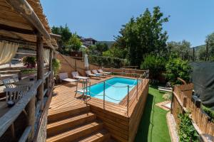 Bazén v ubytování Sorrento nature & spa nebo v jeho okolí