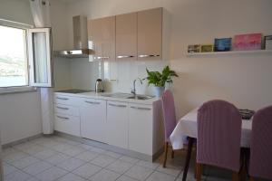 Kuchyňa alebo kuchynka v ubytovaní Apartments with parking spaces Pag - 9388