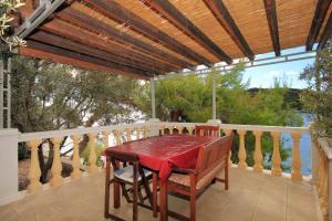 Balkón nebo terasa v ubytování Apartments by the sea Karbuni, Korcula - 9308