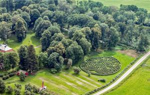 an aerial view of a maze in a park at App, 1 in Edet