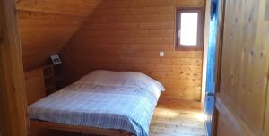 Posteľ alebo postele v izbe v ubytovaní Chalet au cœur du Val d'Azun