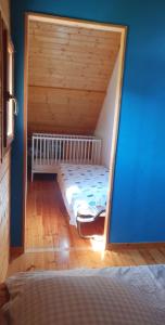 Posteľ alebo postele v izbe v ubytovaní Chalet au cœur du Val d'Azun