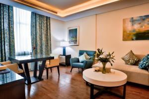 Posezení v ubytování Signature Hotel Al Barsha