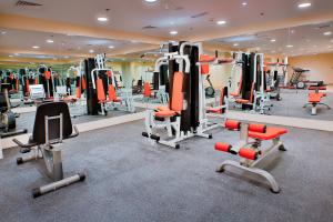 Fitness centrum a/nebo fitness zařízení v ubytování Signature Hotel Al Barsha