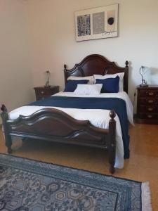 Postel nebo postele na pokoji v ubytování Casa do Vale