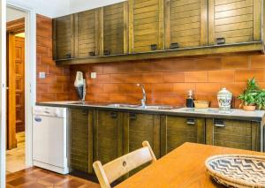 Η κουζίνα ή μικρή κουζίνα στο Unique Spacious new 3BDR apt in Mouson/Filopappou
