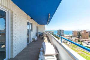 Balkón alebo terasa v ubytovaní Lisasol Apartamento nuevo con vistas al mar